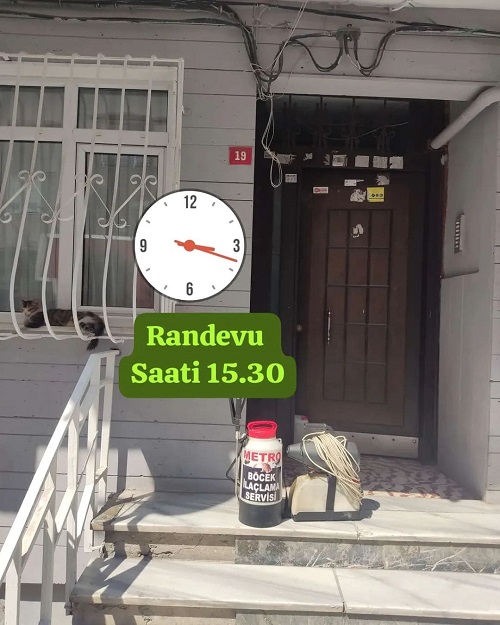 Metro Böcek İlaçlama - Saha Çalışması 20